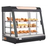 VEVOR Maisto šildymo vitrina NB-601, 3 lygių, 1200 W, 100 l, 66 x 48 x 64 cm