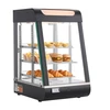 VEVOR Maisto šildymo vitrina NB-604, 3 aukštų, 57 l, 800 W, 39 x 47 x 64 cm