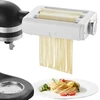 VEVOR Makaronų volelio priedas KitchenAid pastatomam maišytuvui, 3 dalių nerūdijančio plieno rinkinys, 25,5 x 14,3 x 5,4 cm