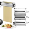 VEVOR Makaronų volo priedas KitchenAid plakikliui, nerūdijantis plienas, 3 vnt.