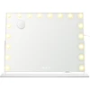 Songmics Makiažo veidrodis su LED apšvietimu, 3 šviesos spalvos, baltas, 12 x 90 x 65 cm