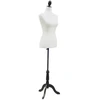 Aosom Manekeno torsas, balta, reguliuojamas 130-168 cm