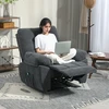 Koduva Masažinis recliner krėslas, tamsiai pilkas, 150°, 150 kg