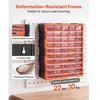 VEVOR Mažų detalių organizatorius MJ10505, 60 stalčių, PP plastikas, juoda / oranžinė, 39 x 16 x 50 cm