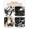 VEVOR Mechanikų įrankių rinkinys XL3265A, 450 vnt., su dėklu, juoda / oranžinė
