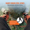 VEVOR Medžių laipiojimo smaigai, 1 pora, legiruotas plienas, oranžiniai, iki 159 kg