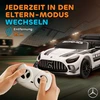Aosom Mercedes-AMG elektrinis vaikų automobilis, baltas, 12 V, 115 x 66 x 44 cm