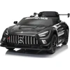 Koduva Mercedes-AMG GT3 elektrinis vaikų automobilis, juodas