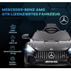 Koduva Mercedes-Benz AMG GTR elektrinis vaikiškas automobilis, juodas, 108 x 67 x 46 cm