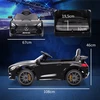 Koduva Mercedes-Benz AMG GTR elektrinis vaikiškas automobilis, juodas, 108 x 67 x 46 cm