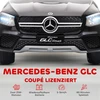 Koduva Mercedes-Benz GLC Coupé elektrinis vaikų automobilis, juodas, 105 x 68 x 50 cm