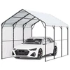 VEVOR Metalinė automobilių stoginė, 3 x 4,5 x 3,15 m