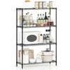 Koduva Metalinė lentyna 4 lygiai 91x35x138,5 cm
