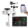 VEVOR Meteorologinė stotis 5-in-1 Wi‑Fi, 190,5 mm VA ekranas, su belaidžiu lauko jutikliu
