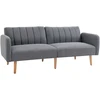 Koduva Miegamasis 2 vietų sofa, pilka, 173 x 75 x 73 cm, poliesteris