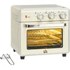 Elektrinė krosnelė Koduva Mini orkaitė 5 viename, 20 l, 1400 W, kreminė balta, sidabrinė