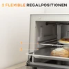 Elektrinė krosnelė Koduva Mini orkaitė, 9 l, kreminė balta, nerūdijantis plienas