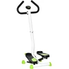 Koduva Mini stepperis, LCD monitorius, neslystantys pedalai, plienas ir ABS, 55 x 44 x 108 cm, žalia + juoda