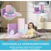 Koduva Minkštų putplasčio kaladėlių rinkinys vaikams, 7 vnt., dirbtinė oda, margas, 1-3 m.
