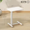 Koduva Mobilus reguliuojamo aukščio stalas su ratukais, 65 × 48 × 73–110 cm, baltas