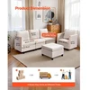 VEVOR Modulinė svetainės sofa SS001-5, 5 vietų, smėlio spalvos