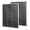 VEVOR Monokristalinis saulės modulis S100, 2 vnt. po 100 W, aliuminio rėmas, 82 x 66 x 3 cm