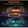 VEVOR Nešiojama elektromobilio įkrovimo stotelė Type 2, 16A, 3.68 kW, su 8.6 m įkrovimo kabeliu