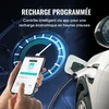 VEVOR Nešiojama elektromobilio įkrovimo stotelė Type 2, 16A, 3.68 kW, su 8.6 m įkrovimo kabeliu
