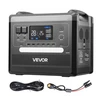 VEVOR Nešiojama maitinimo stotis Q2400Pro, 2400 W, 2160 Wh, 10 išėjimų, LiFePO4