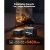 VEVOR Nešiojama maitinimo stotis Q2400Pro, 2400 W, 2160 Wh, 10 išėjimų, LiFePO4