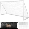 VEVOR Nešiojami futbolo vartai, 366 x 183 cm, PVC, su PE tinklu, su nešiojimo krepšiu, 1 vnt.
