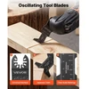 VEVOR Osciliacinio įrankio pjūklelių rinkinys SS-60PCS, 60 vnt., japoniški dantys, 90 x 44 mm