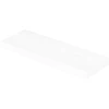 Koduva Pakabinama sieninė lentyna, balta, MDF ir plienas, 20 x 60 x 3,8 cm, iki 10 kg