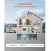 VEVOR Papildoma baterija nešiojamai elektros stočiai QX3600, 3840 Wh, juoda / pilka, 61 x 29 x 46 cm