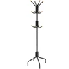 Koduva Pastatoma drabužių kabykla iš plieno, balta, 12 kabliukų, 55 x 55 x 180 cm