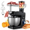 VEVOR Pastatomas maišytuvas SM-1511BM, 7,8 l, 1500 W, su 1,5 l maišytuvo indu, juodas
