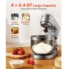 VEVOR Pastatomas maišytuvas SM-2541H, 5,7 l, 1500 W, sidabrinis