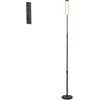 Koduva Pastatomas šviestuvas 15 W, reguliuojamas aukštis 141–175 cm, matinis juodas