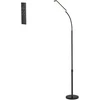 Koduva Pastatomas šviestuvas 15 W, reguliuojamas aukštis 141–175 cm, matinis juodas
