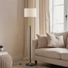 Koduva Pastatomas šviestuvas, reguliuojamo aukščio 140–170 cm, E27, aukso-juodos spalvos