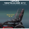 Koduva Pedalinis go kart, raudonas, 100 x 58 x 58,5 cm