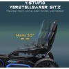 Koduva Pedalinis go kartas su rankiniu stabdžiu, mėlynas, 100 x 58 x 58,5 cm