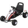 Koduva Pedalinis go-kartas vaikams, baltas, iki 35 kg, 104 x 66 x 57 cm