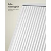 Koduva Pedalinis šiukšlių kibiras 50 l, plieno, su soft-close dangčiu, baltas, 40,3 x 33,6 x 62,5 cm