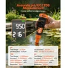 Koduva pH matuoklis VEVOR MF02, ABS plastikas, oranžinė / juoda, 19 x 4 x 4 cm