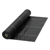 VEVOR Piktžolių barjero audinys, polipropilenas, juodas, 1,2 x 30,5 m, 197 g/m²
