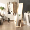 Promotion Pilno Dydžių Laisvai Stovintis Veidrodis 155x37 cm, Natūralus