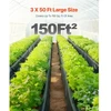 VEVOR Plastikinė plėvelė, juoda, PE, 0,91 x 15,24 m, 0,1 mm