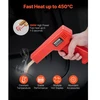 VEVOR Plastiko suvirinimo pistoletas H-50, 100 W, su 800 kabėmis, 23 x 16 x 4 cm