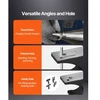 VEVOR Priekalas GZJ55, vienaragis, lietinis plienas, 25 kg, 47 x 24 x 25 cm